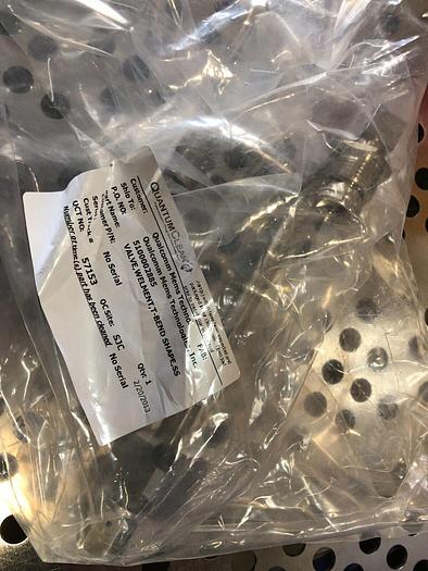 QUANTUM 5100002885 VALVE, WELMENT, BEND SHAPE, SS