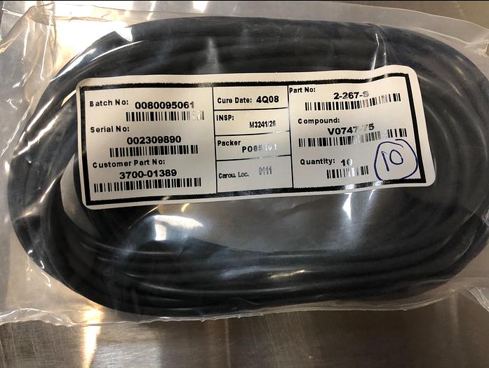 Used NOVELLUS O-RING 2-267-S VO747-75