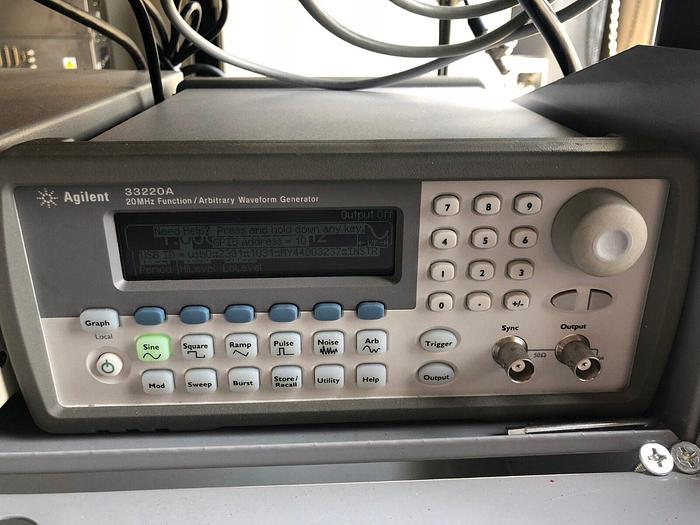Used AGILENT 33220A ARBITRARY WAVEFORM GENERATOR