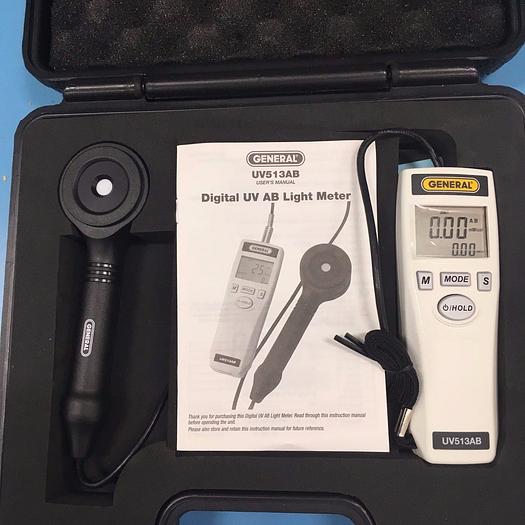 GENERAL UV513AB UV AB DIGITAL LIGHT METER