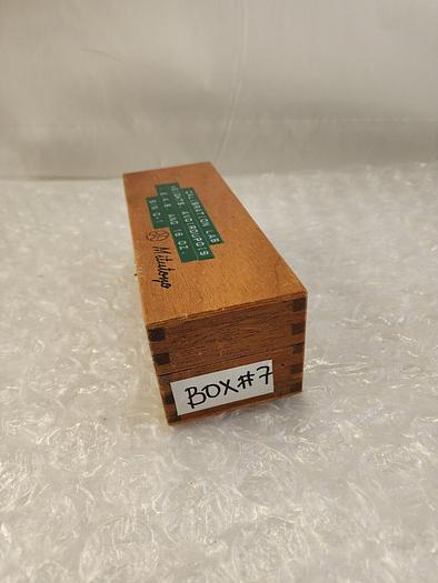 Used MITUTOYO CALIBRATION LAB WEIGHTS