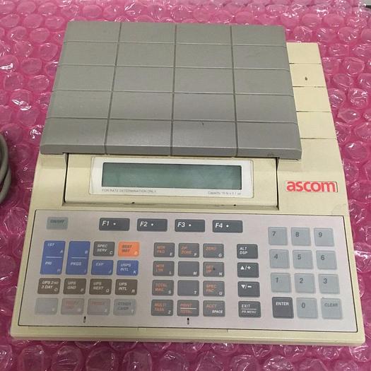 Used ASCOM HASLER AH10 MAILING SYSTEM SCALER