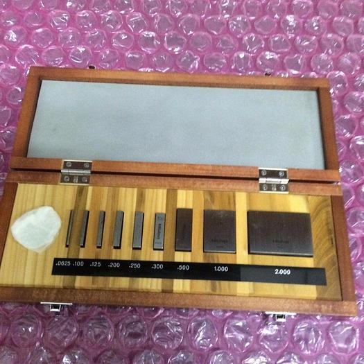 Used MITUTOYO 516930-22 Gauge Block Set 36pcs Grade 2