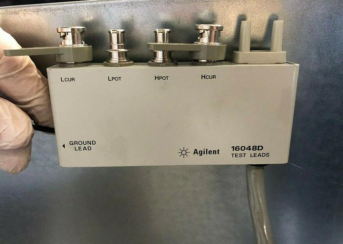 Used AGILENT 16048D TEST LEADS