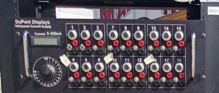 Used DUPONT DISPLAYS 11001702 18CHANNEL CURRENT SUPPLY
