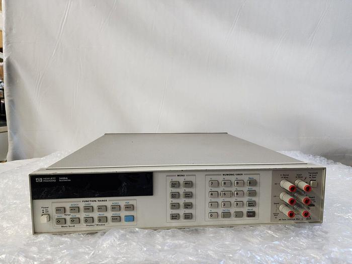 Used HEWLETT PACKARD 3458A MULTIMETER