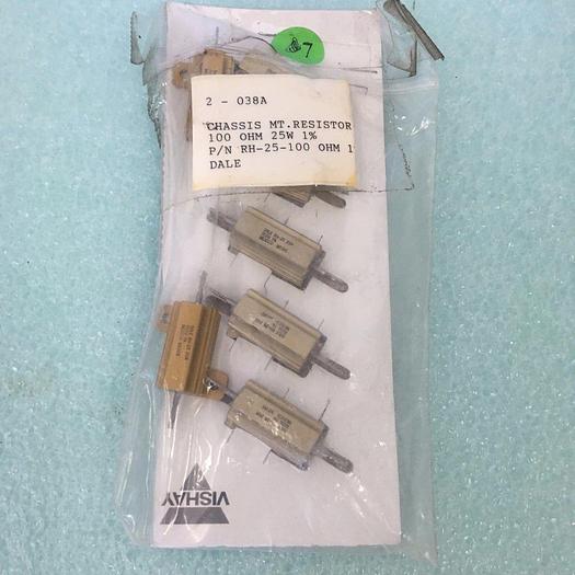 CHASSIS MT. RESISTOR 100 OHM RH-25-100