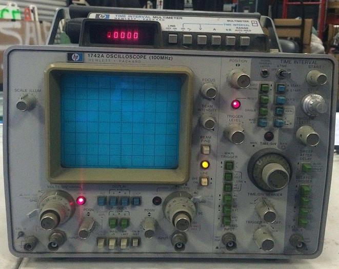 Used HP 1742 A, TIME INTERVAL MULTIMETER