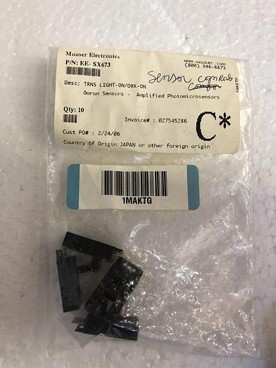 OMRON SENSOR PHOTOMICROSENSORS EE-SX673