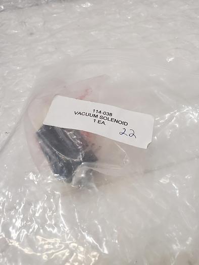 Used VACUUM SOLENOID 114-038