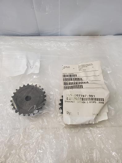 Used 765-007787-001 SPROCKET DRIVEN 2.873PD .500B
