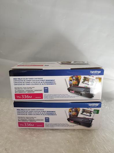 Used BROTHER TN-336M TONER CARTRIDGE