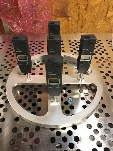 MITUTOYO ABSOLUTE 575-123 DROP INDICATOR (LOT OF 5 WITH HOLDER)