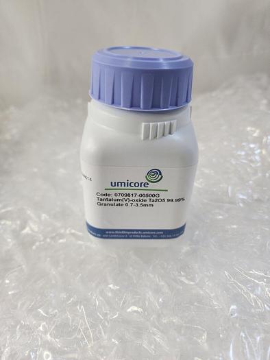 Used UMICORE 0709817-00500G TANTALUM OXIDE