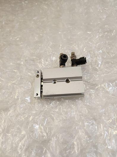 Used SMC CXSJL10-10 CYLINDER , BALL BEARING