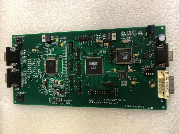 Used XICOR X98023 TRIPPLE VIDEO DIGITIZER WITH DIGITAL PLL
