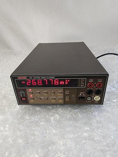 Used KEITHLEY 199 SYSTEM DMM-SCANNER