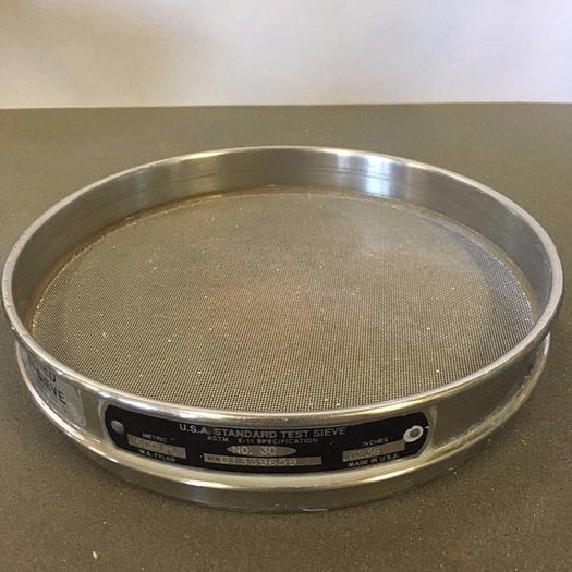 Used U.S.A Standard Testing Sieve No.30 Metric 6000M. .0236''