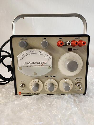 Used 1864 MEHOHMETER GENERAL RADIO