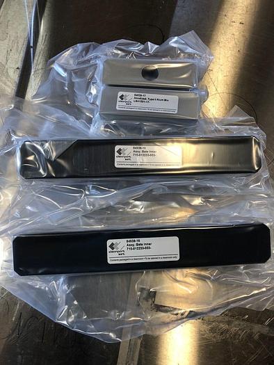 Used LAM 715-012233-003 ASSY GATE INNER QTY 2, LSA1551-17ANODIZED TYPE II ALUM BIO