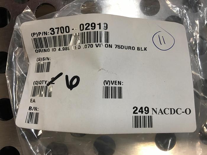 Used O-RING 3700-02919