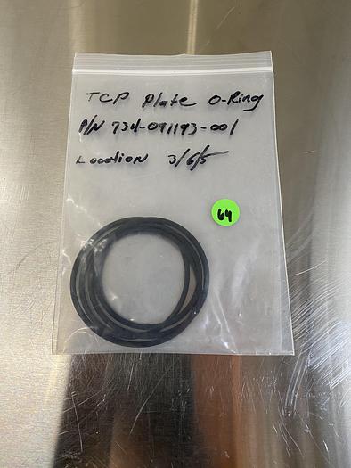 Used TCP PLATE O-RING 734-091193-001