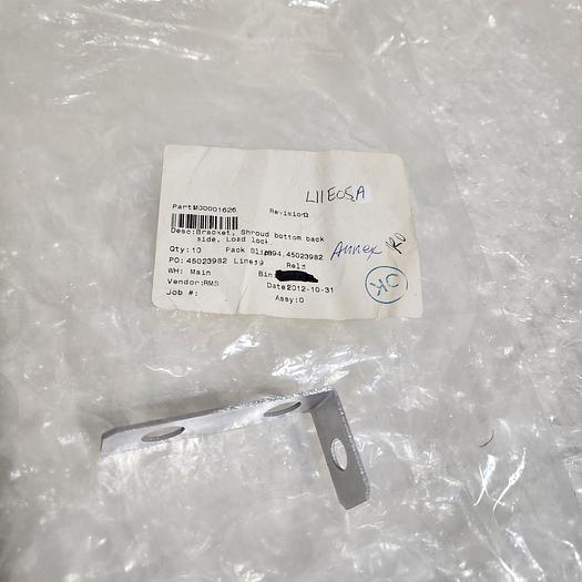 Used BRACKET SHROUD BOTTEM BACK SIDE LOAD LOCK M00001625