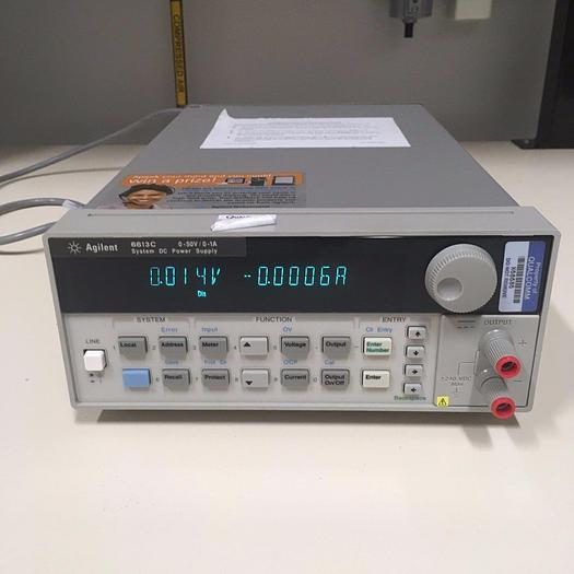 Used AGILENT 6613C 0-50V 0-1A