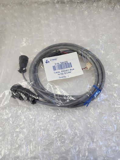 Used DYMAX 38429 CABLE, 5000EC BLUE TO ZIP SHUTTER