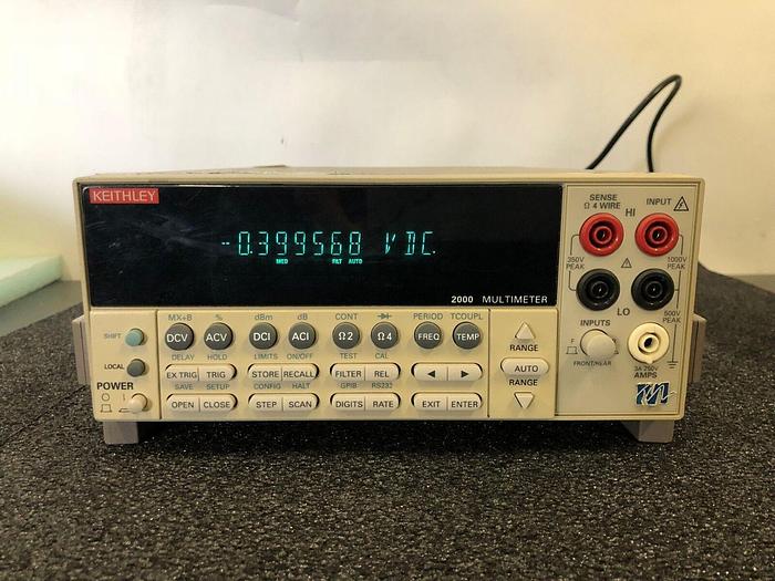 Used KEITHLEY 2000 MULTIMETER