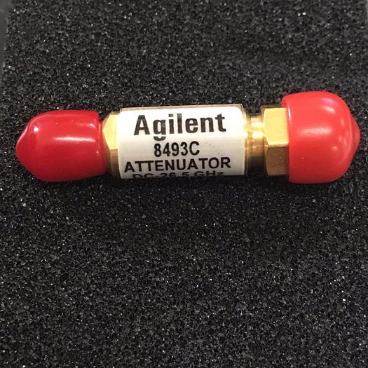 Used Agilent 8493c Attenuator DC-26.5 GHz 006 dB 22695