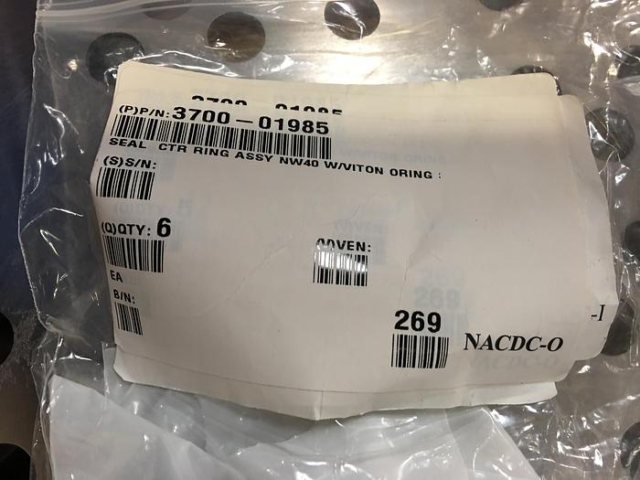 Used AMAT 3700-01985 SEAL CTR RING