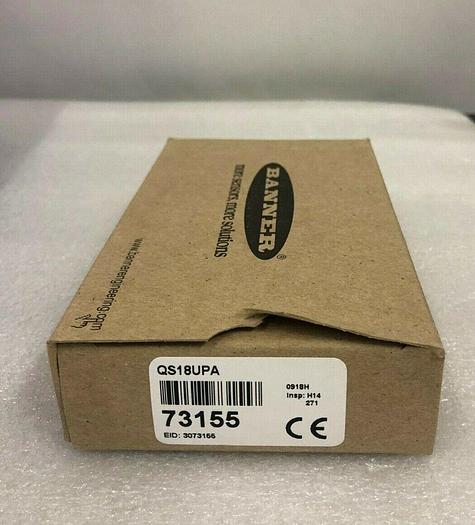 Used BANNER WORLD BEAM QS18UPA