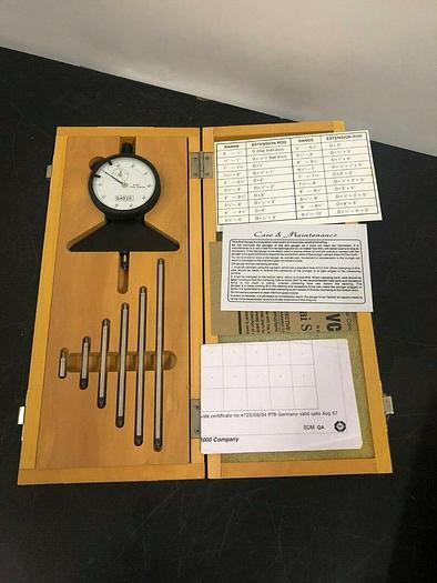 Used DEPTH MICROMETER 06368153 J158-1B