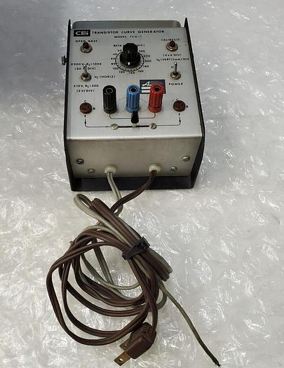 Used CEI TCG-1 Transistor Curve Generator