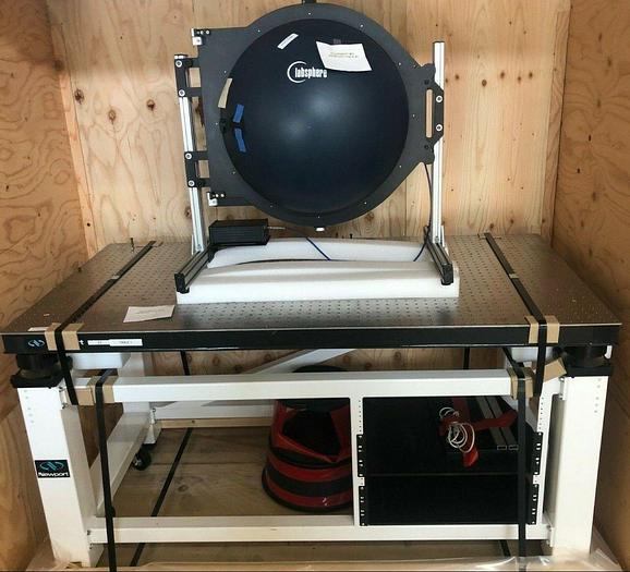 Used LABSPHERE, SPHEREOPTICS SMS-500 SPECTRAL MEASUREMENT SYSTEM WITH NEWPORT TABLE