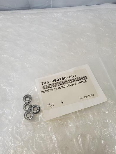 Used 746-090156-001 BEARING FLANGED DOUBLE SHIELD