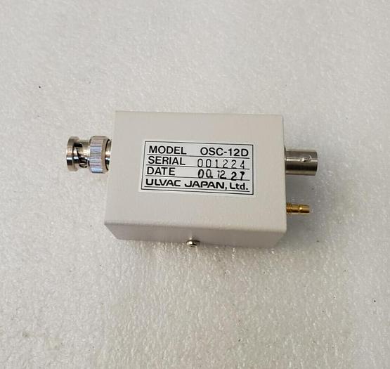 Used ULVAC Oscillator and Cable Set OSC-12D