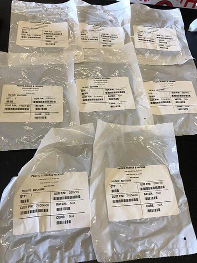 Used 71004-60 O-RING, GASONICS QTY 8