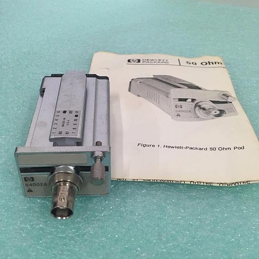 Used HP 54002A 50 Ohm input pod