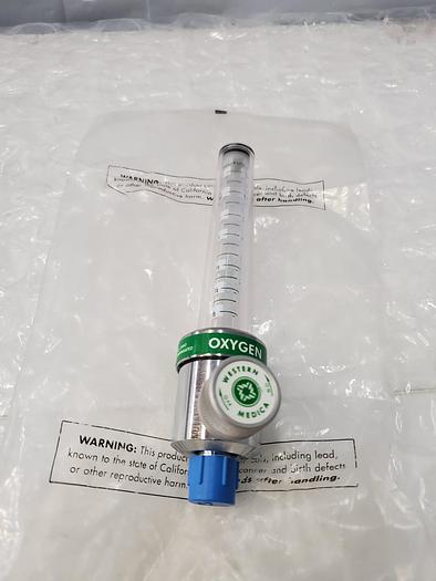 Used WESTERN MEDICA M993360-1400004 OXYGEN FLOWMETER