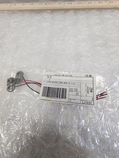 Used 72K-ND STRAP BATTERY FIBRE BASE 9V 7" LD