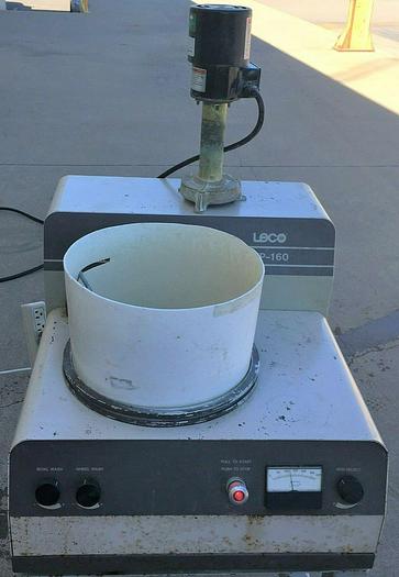 Used LECO VP-160 VARIABLE SPEED POLISHER GRINDER