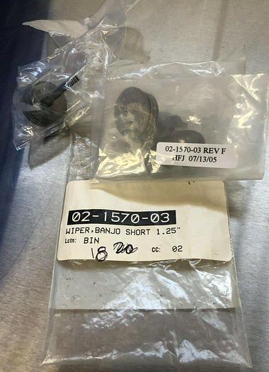 02-1570-03 WIPER, BANJO SHORT 1.25'' QTY 18