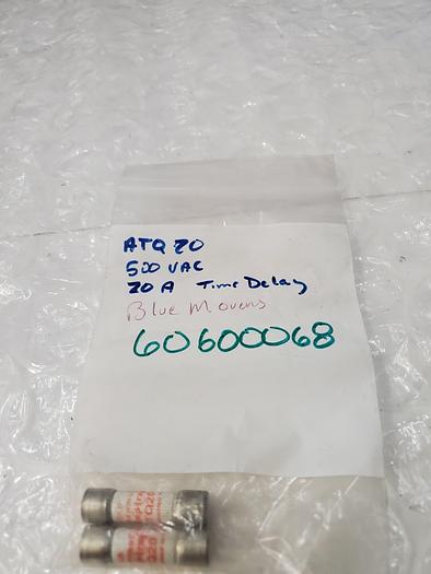 Used AMPTRAP ATQ20 TIME-DELAY FUSE