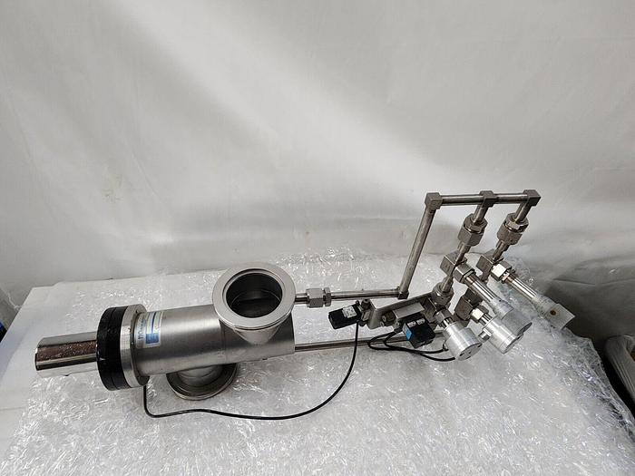 Used NOR-CAL PRODUCTS 9013831 Angle Isolation Valve ,PARKER K4P02 , HONEYWELL K3PX002