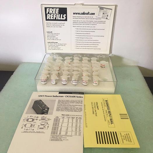 Used COILCRAFT DESIGNER'S KIT D01608/3316
