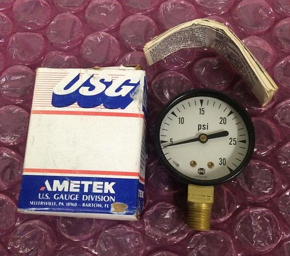 Used AMETEK BU-2457-J Pressure Gauge