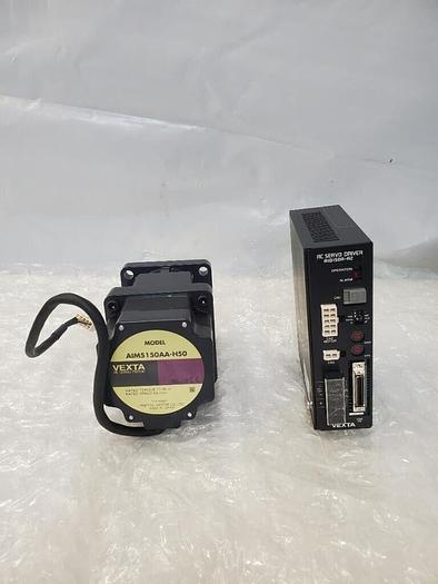 VEXTA AC SERVO MOTOR AIM5150AA-H50 , AC SERVO DRIVER AID150A-A2