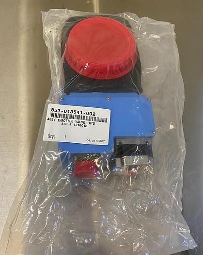 Used 853-013541-002 ASSY THROTTLE VALVE, HTD SO # 1218018